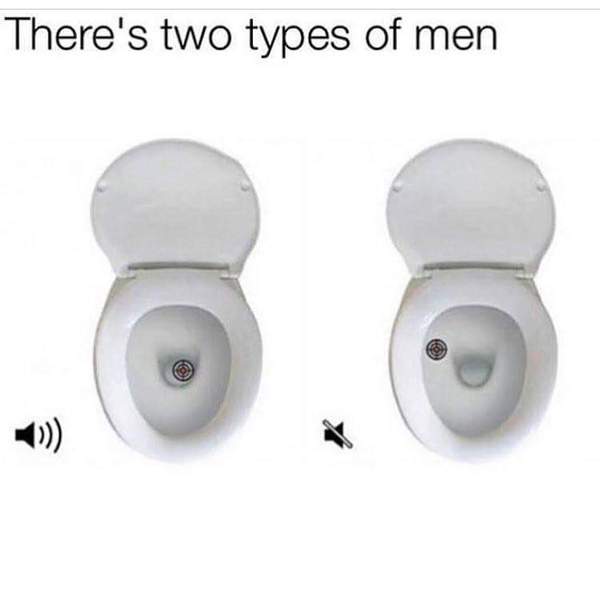 There are two types of men - Silence, Silent mode
