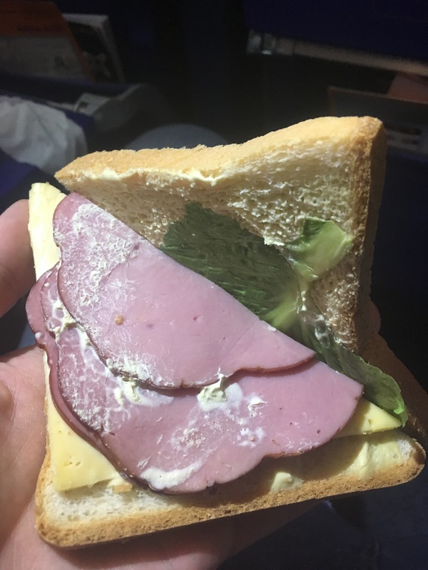 A sandwich - Aeroflot, Sandwich