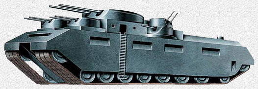 Giant tanks. - Tanks, The Second World War, Rat, Longpost