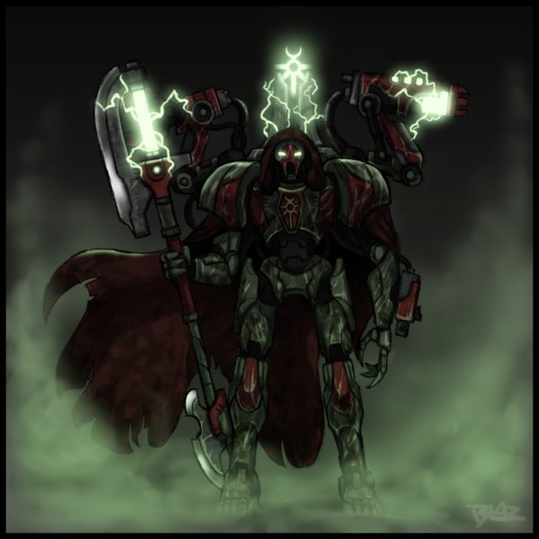    . Warhammer 40k, Adeptus Mechanicus, Techpriest, Necrons