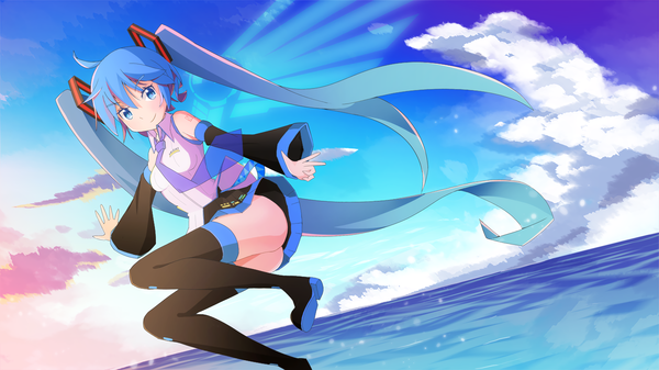 Hatsune Miku , Vocaloid, Hatsune Miku, Anime Art, 