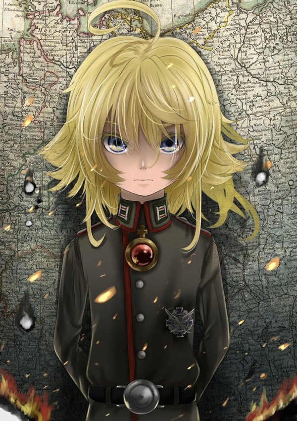 Tanya Degurechaff - Anime, Art, Tanya Degurechaff, Youjo senki