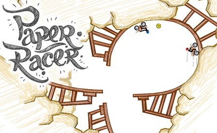 Paper Racer - sketchbook racing - My, Race, Games, news, Online Games, Browser games, Longpost