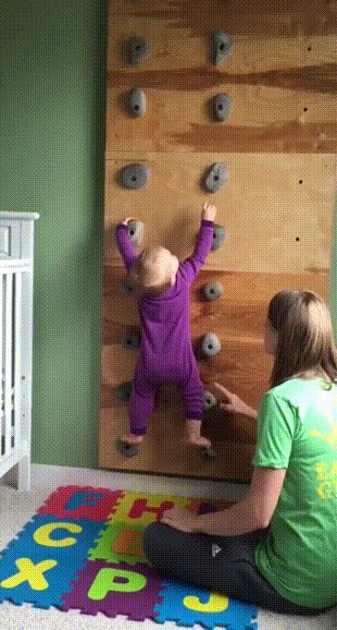 Будущий альпинист.