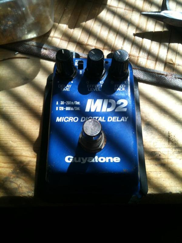 Repair Guyatone MD2. Always so easy and fast - My, Pedalshop, Music effects, Repair of equipment, Soldering itch, Longpost, Video