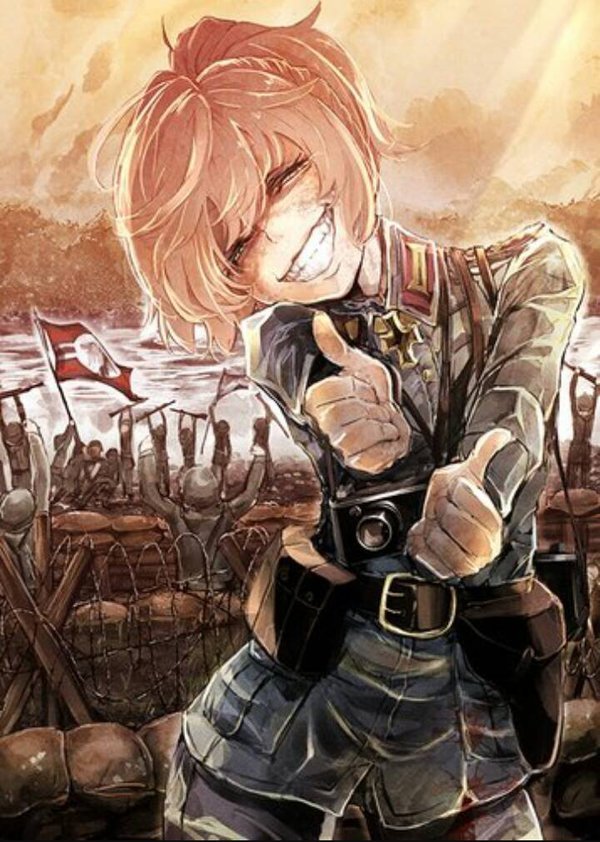 Join the army, we have cookies... - Anime, Art, Tanya Degurechaff, Youjo senki