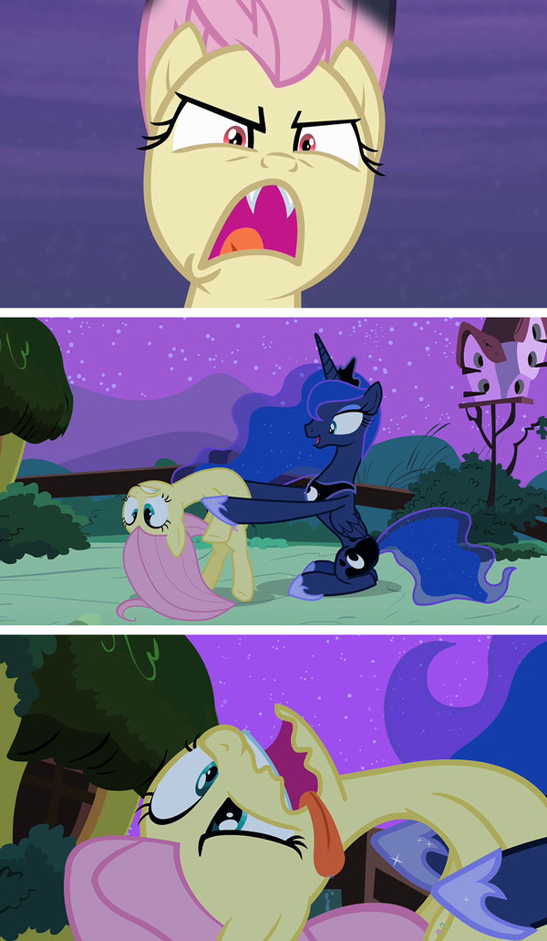     15 My Little Pony, Fluttershy, Princess Luna