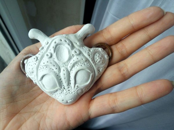 Pendant Zyabra pendant. - My, Handmade, Handmade, With your own hands, Friday, Suspension, Pendant, Shotaowl, Process, Longpost