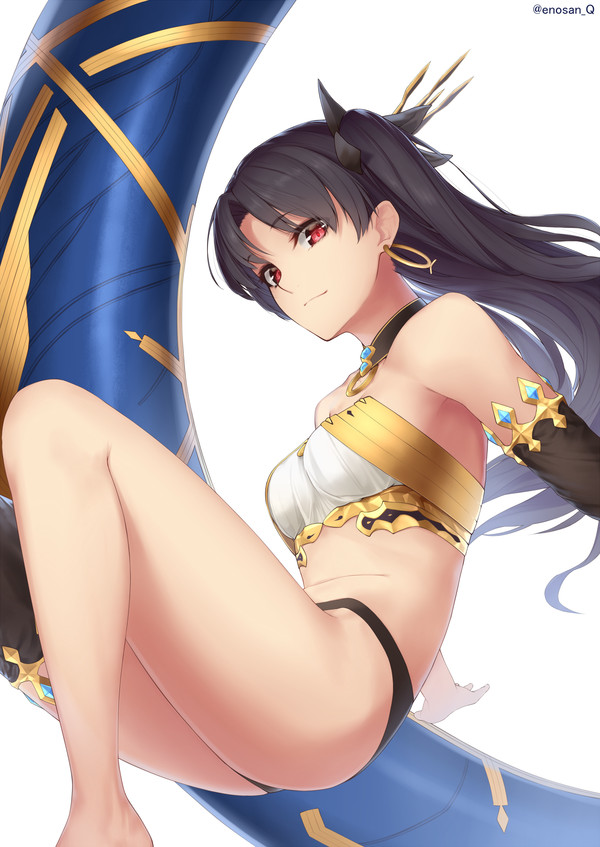 Иштар - Аниме, Anime Art, Fate, Fate Grand Order, Ishtar, Tohsaka Rin, Enosan