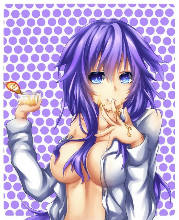 Фкусняфка :3 - NSFW, Аниме, Арт, Anime Art, Hyperdimension Neptunia, Этти, Neptune