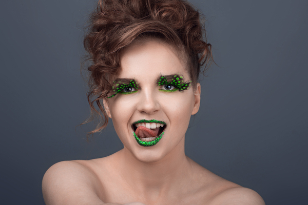 Maybe green? - My, , Beauty, Models, Beautiful girl, Photo studio, , Republic of Belarus, beauty
