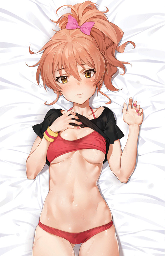 Mika Jougasaki <3 - NSFW, Аниме, Anime Art, Idolmaster, Jougasaki Mika, Панцу, Этти