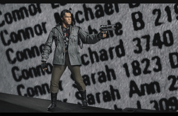 Terminator T-800 - My, Terminator, Figurine, Object shooting, Miniature, Figurines