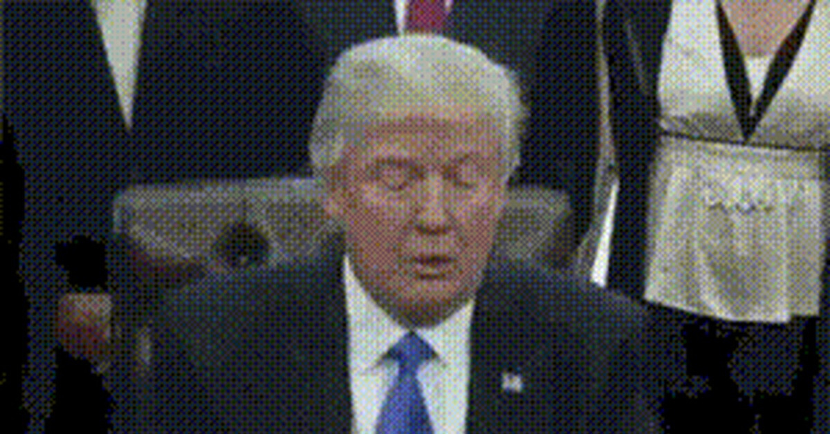 In case of important negotiations - Humor, GIF, NSFW, Negotiation, Donald Trump