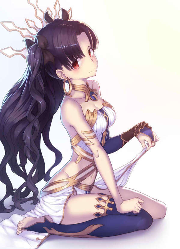 Anime Art. Ishtar. - Anime, Anime art, Fate, Fate grand order, Ishtar, Tohsaka rin, Enosan