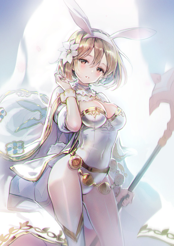 Anime Art. - Аниме, Игры, Anime Art, Granblue Fantasy, Ушастые, Девушки, Арт