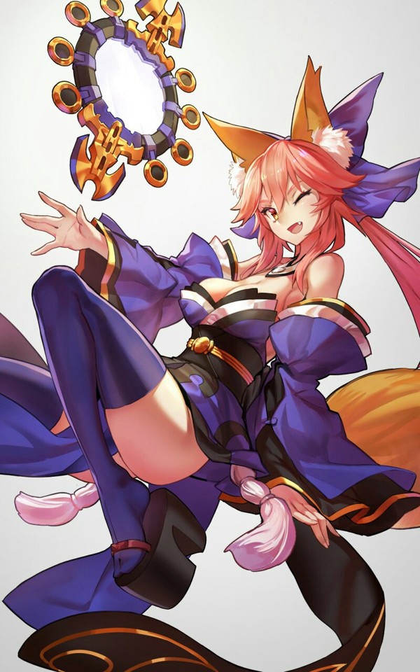 Tamamo no mae - Anime, Tamamo no mae, Anime art, Fate