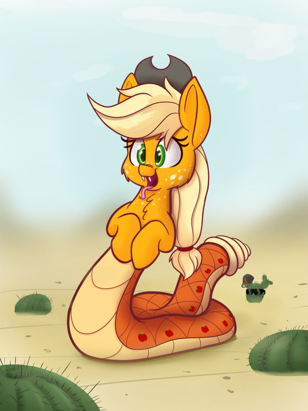 Rattlejack - My little pony, PonyArt, Applejack