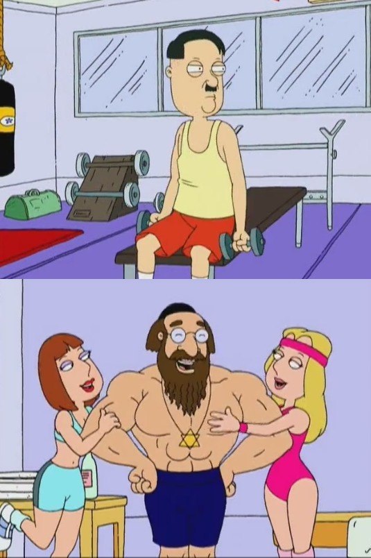 Так вот почему Адольф евреев невзлюбил.