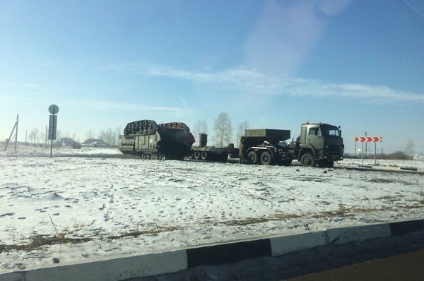 Only in Chita can they accidentally turn over an armored personnel carrier)) - Armored personnel carrier, Military, Chita