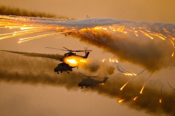Mi-mi-mi - Ministry of Defense of the Russian Federation, Helicopter, Mi-35, Teachings, The photo, Ministry of Defence