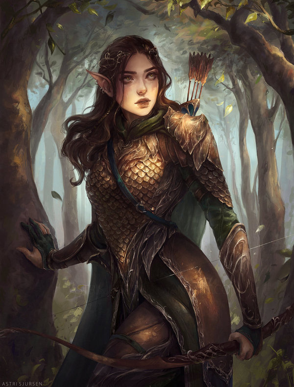 Nightbreeze - Art, Elves, Lord of the Rings, Astri-Lohne