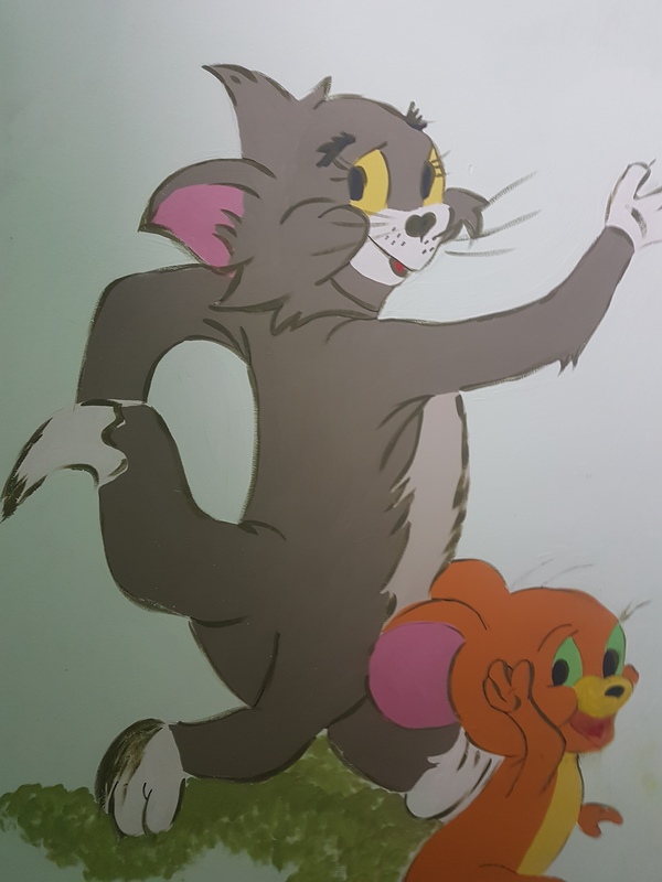 When you get a little crushed - My, Tom and Jerry, Children, Hospital, Cartoon characters
