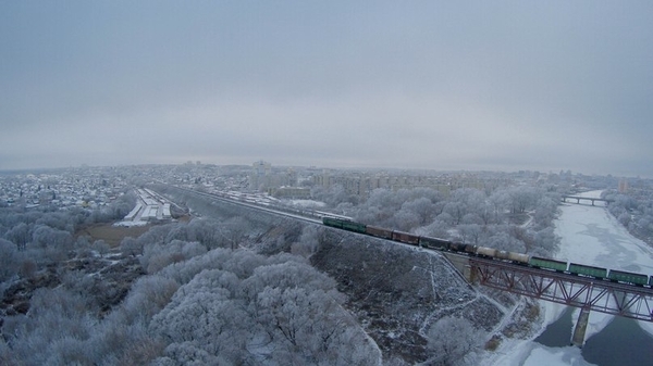 Eagle city in winter - Winter, Town, Eagle