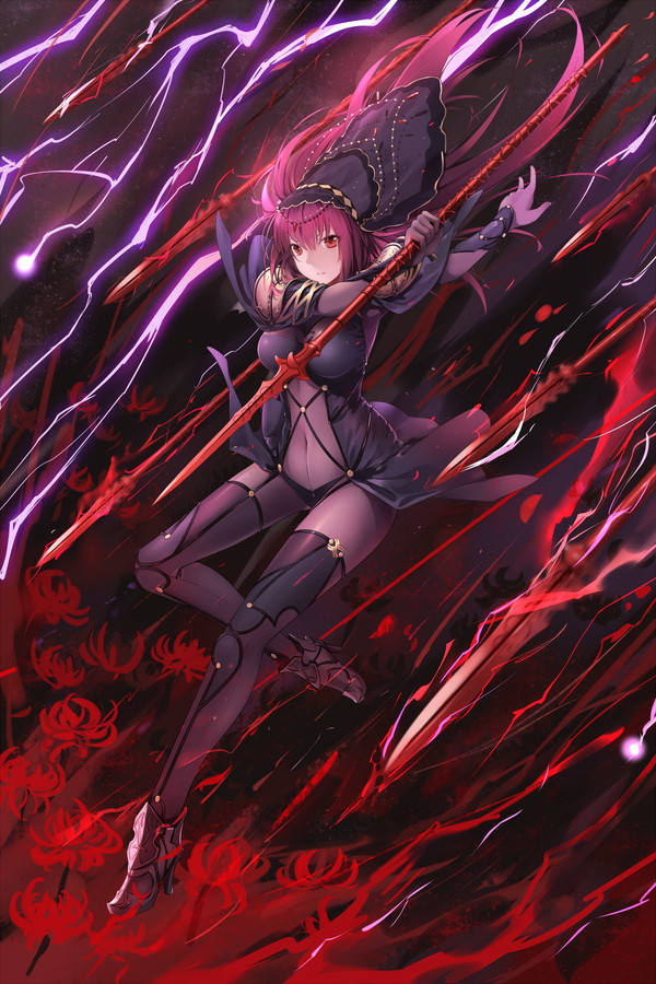 Stingrays - Anime, Anime art, Fate, Fate grand order, Scathach
