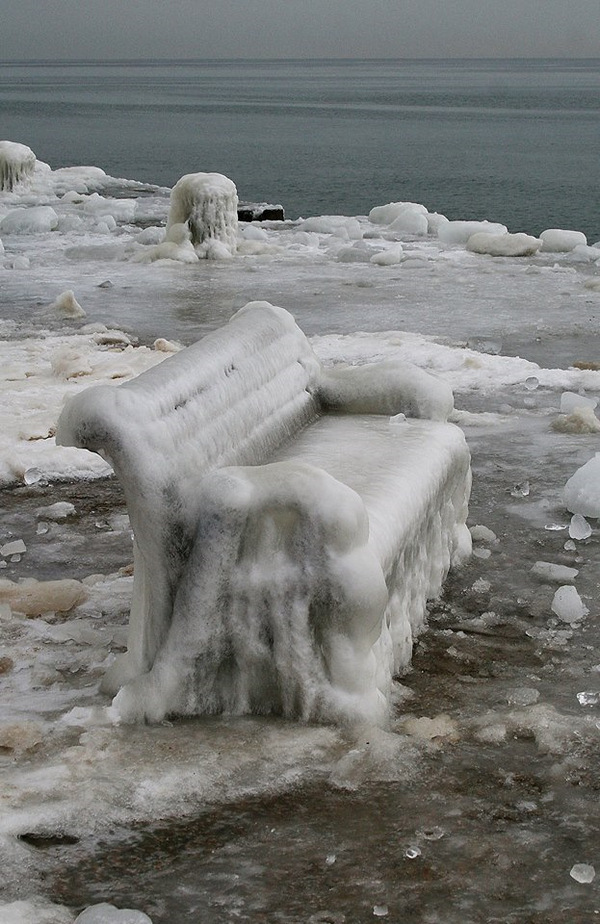 Harsh South... - Winter, Odessa, Sea, Ice, Brrrr