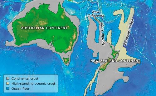 New Zealand is likely to be recognized as the 8th continent of the planet - Opening, The science, Geography, New Zealand, news, Scientists