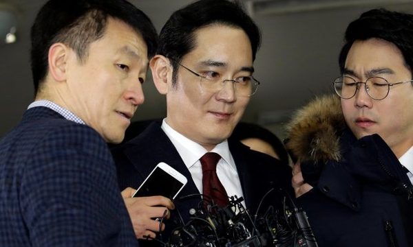 Samsung Electronics vice chairman Lee Jae-young taken into custody - Samsung, Arrest, Корея, news