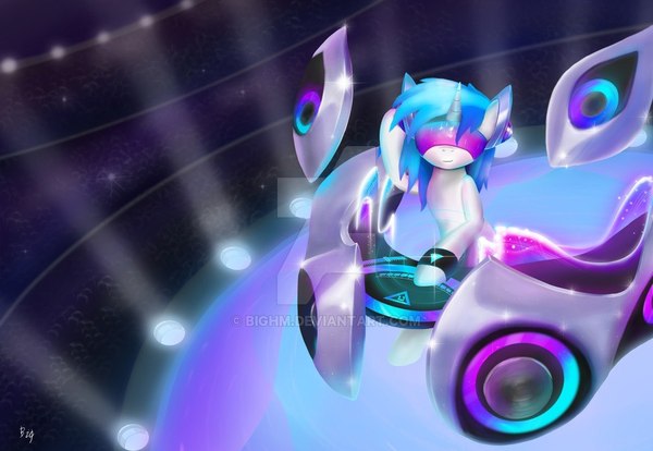 Vinyl Scratch - My Little Pony, Vinyl Scratch, Пони, League of Legends, Кроссовер