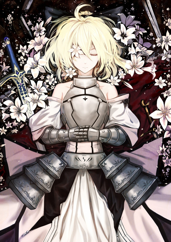   , Anime Art, Fate, Fate Unlimited Codes, Saber Lily