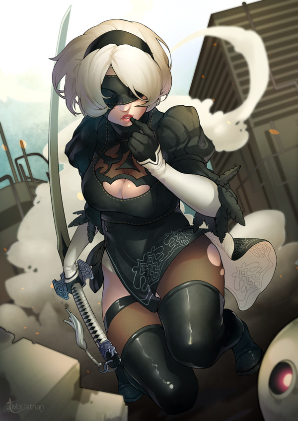 Nier <3 - Аниме, Anime Art, NIER Automata, NIER