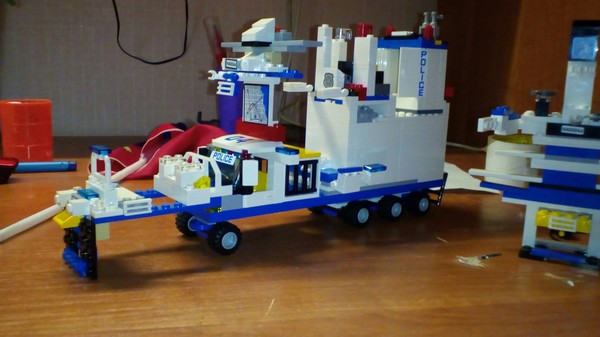 My son and I decided to make a truck against zombies. - My, Zombie, Lego, Longpost