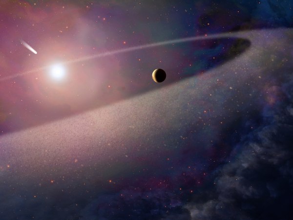 Hubble has discovered a white dwarf that destroyed a giant comet! - Space, Hubble telescope, White dwarf