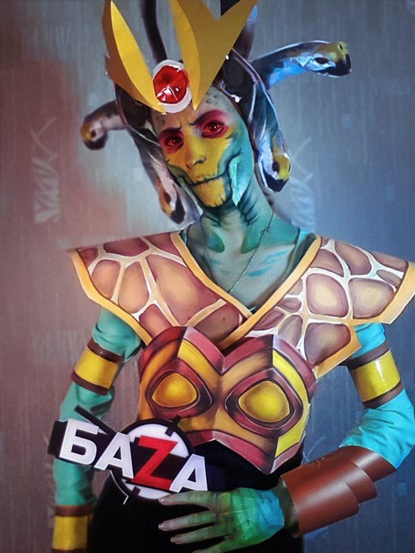 Dota2: Medusa - Cosplay, Signa, Dota, Dota 2, Jellyfish, Makeup