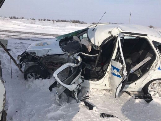 Traffic police officers took the hit of a truck to save schoolchildren - Feat, DPS, Kazakhstan