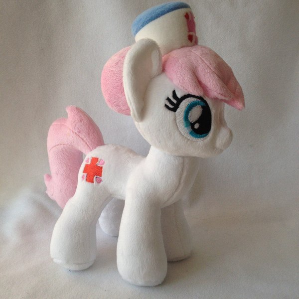 Plushie Red Heart My Little Pony, Nurse Redheart,  