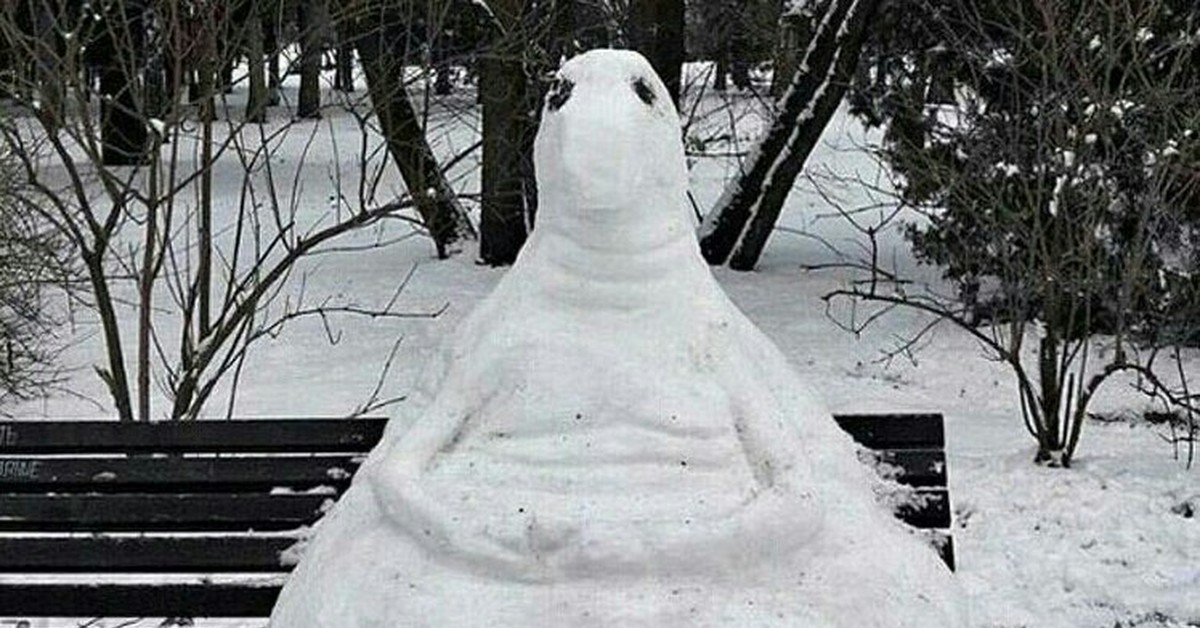 Ждун на лавочке