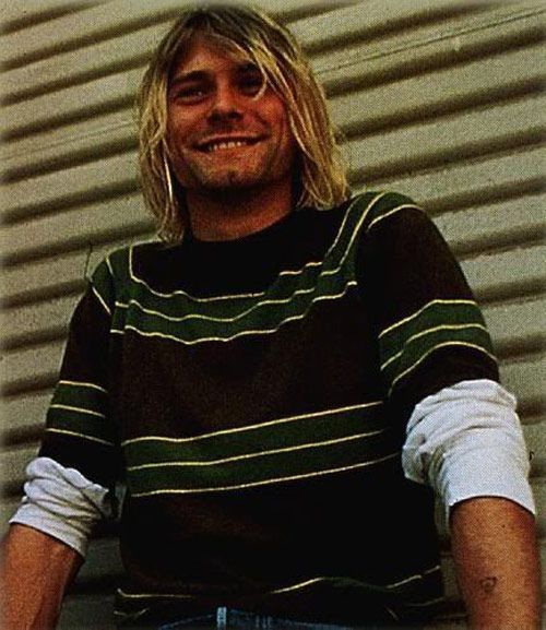 Kurt half a hundred! - Kurt Cobain, Rock star, The photo, Longpost