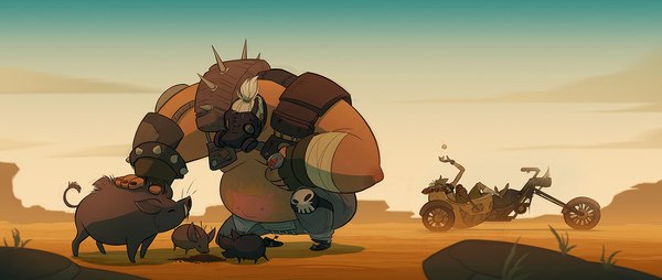 It's time to take a break. - Overwatch, Junkrat, Roadhog