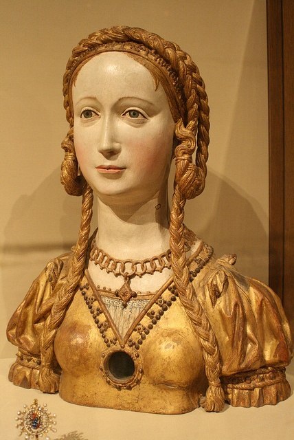 Reliquary bust. - Reliquary, Art, 16th century, Longpost