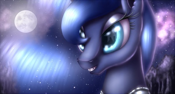 Принцесса ночи - My Little Pony, Princess Luna, PonyArt, DeviantArt