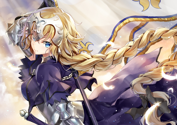 Jeanne d'Arc / Jeanne d'Arc. - Anime, Art, Fate grand order, , Fate apocrypha, Ruler, Jeanne darc, Anime art