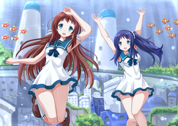 Manaka and Chisaki