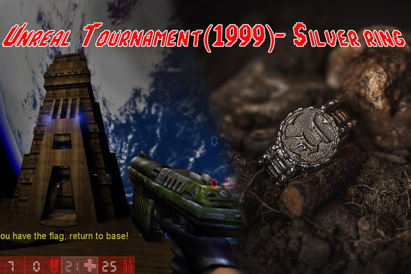 Unreal Tournament 1999-Silver Ring (Школьники не поймут) - Моё, Jewel Game, Геймеры, Ювелир, Украшение, Нереально, Unreal Tournament, YouTube, Кольцо