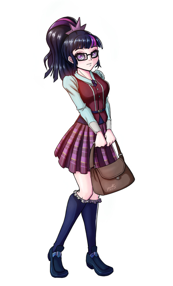 Sci-Twi - Humanization, My little pony, Twilight sparkle