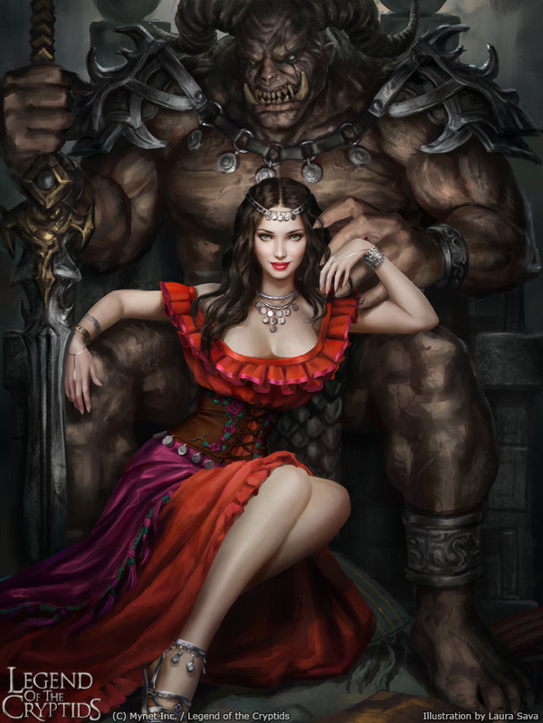 Carmen - Art, Games, Legend of the cryptids, 